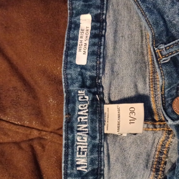 AMERICAN RAG, WOMENS, HIGH RISE MOM SHORTS, SIZE 11/30 - Picture 4 of 6